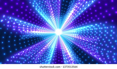 Bright glowing lights. abstract background.