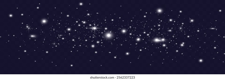 	
Bright glowing sparkles on a transparent background, resembling a starry or glittering effect.