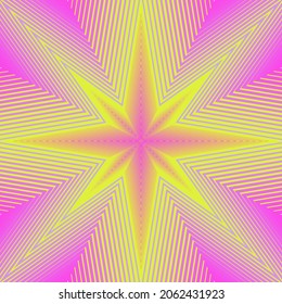 El concepto de explosión brillante brillante brillante de estrellas, las estrellas mezclan el arte vectorial digital.