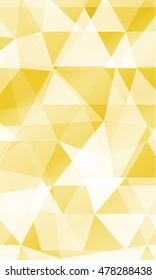 bright gold pattern greeting backgrounds. polygonal pattern. vector illustration. for the design, printing, business presentations. vertical banner