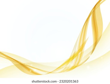 fondo de textura de onda dorada brillante