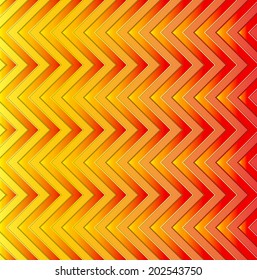 bright golden background of geometric lines, vector