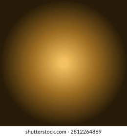 A bright golden light on dark background