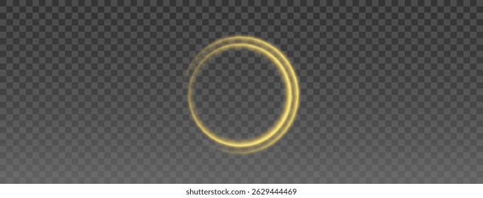 Bright Golden Swirl with Sparkling Spiral Lines and Sunbeam Flare – Vibrant Light Rotation with Star Streaks, Lens Glow, and Futuristic Motion Effect – Abstract Vector Illustration