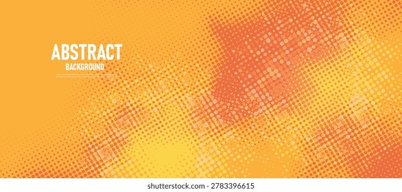 Bright gradient backdrop featuring organic halftone dot distribution, versatile modern vector template for design projects.