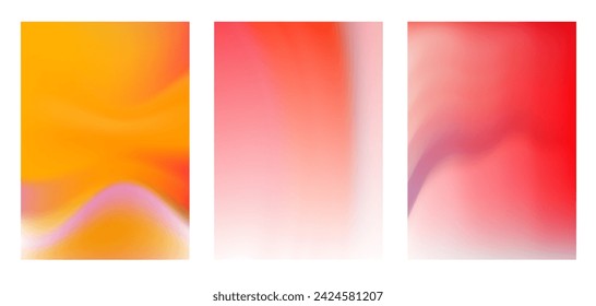 Bright gradient background with place for text. Vector illustration.
