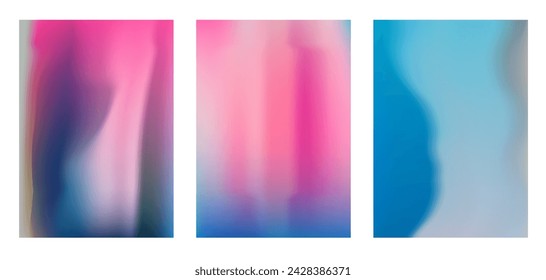 Bright gradient background with place for text. Vector illustration.
