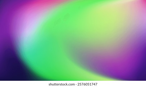 Bright Gradient background with space for text. Violet green Vector for banners, posters, and graphic design