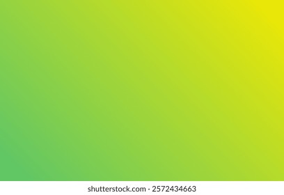 A bright gradient background transitioning from a soft green to a vivid yellow, evoking a fresh and energetic vibe reminiscent of spring and nature.