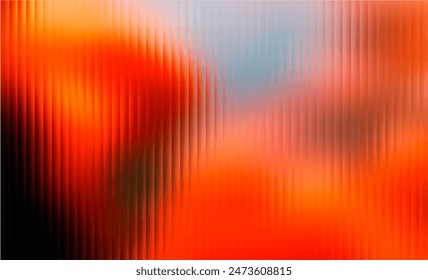 Bright gradient background. Vector Glass grainy Blurred neon in pastel colors. For covers, wallpapers, branding and other projects. Multicolored glass texture for banner, wallpaper, template, print.