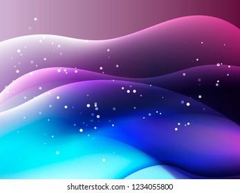 Bright gradient background . Vector illustration.