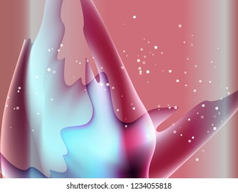 Bright gradient background . Vector illustration.