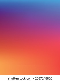 Bright gradient background. Wallpaper for phone, poster, banner, cover