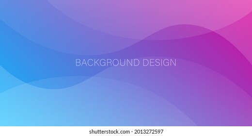 Bright gradient for banners, websites or other designs. trendy gradient with abstract wave elements