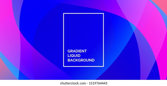 Bright gradient blue pink abstract geometric background. Colorful template with semi-transparent shapes. EPS10 Vector Illustration.