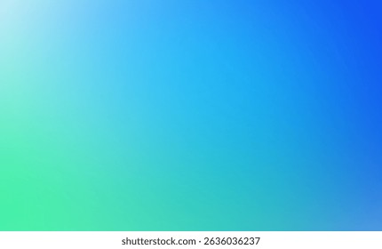 Bright gradient with a refreshing blend of clear ocean blue and mint green, for a variety of projects, including website backgrounds, posters, presentations, social media covers, marketing