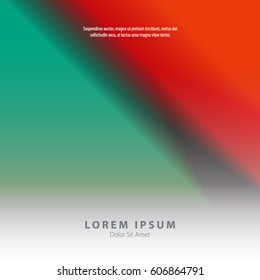 Bright Gradient  Spectrum in Modern Graphic/Design Elements with Clean Minimal Style Background