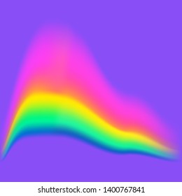 Bright gradient vector background. Fashionable modern design.
