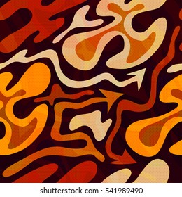 bright graffiti geometric seamless pattern grunge effect