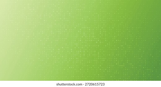 Fundo Abstrato Verde Brilhante Com Sutil Branco Pontos Padrão Para Design Moderno eps10