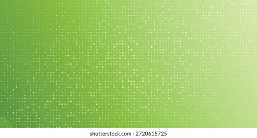 Fundo Abstrato Verde Brilhante Com Padrão De Pontos Brancos Sutis Para Design Moderno