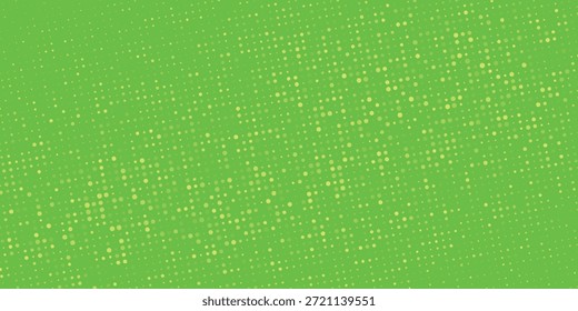 Fundo De Pontos Abstratos Verde Brilhante Com Textura Padronizada Para Projetos De Design