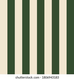 Bright green background with stripes. Vector seamless patterns. Perfect for xmas and new 2021 year invitation, greeting cards, textile, wrapping paper, stationery