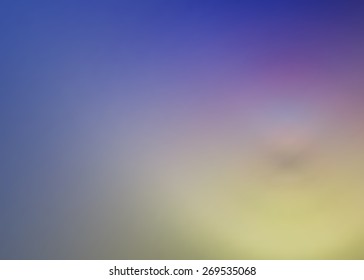 Bright  green and blue background, suitable for flat design, vector illustration, gradient mesh. Editable. Unfocused.
