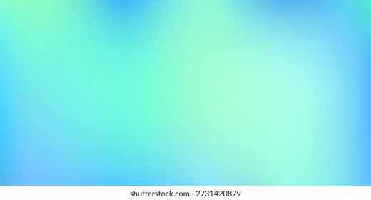 Gradiente verde y azul