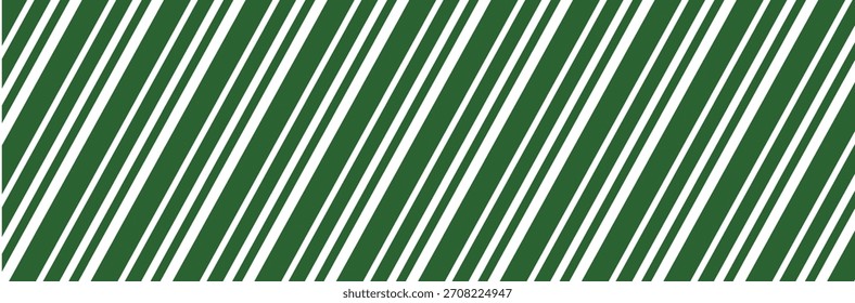 

Bright green color Candy cane background. Diagonal stripes seamless pattern. Peppermint wrapping texture. Vector illustration modern repeat 
