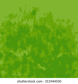 bright green color hand painted background 