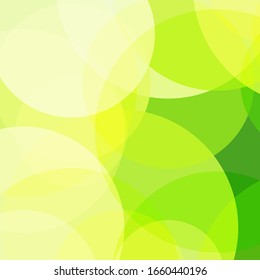 Fondo verde claro y colorido. Ilustración vectorial para el diseño.