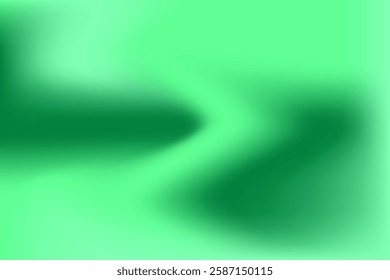 bright green gradient background, blurry wave background
