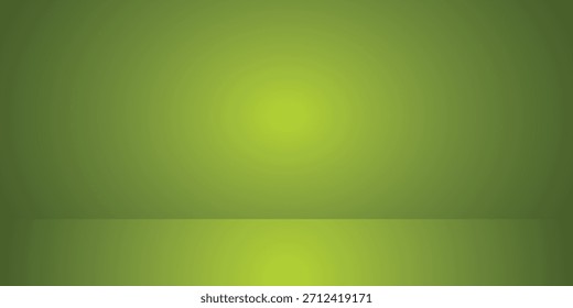 Fondo De Gradiente Verde Brillante Con Resplandor Suave Para Proyectos De Diseño, Marca Y Web