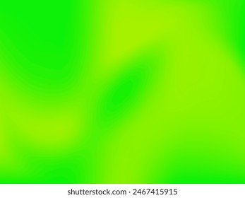 Bright green gradient background. Vector illustration holographic pattern. Style 80s - 90s. Colourful texture in neon colour. For your creative design cover, screensavers, banners