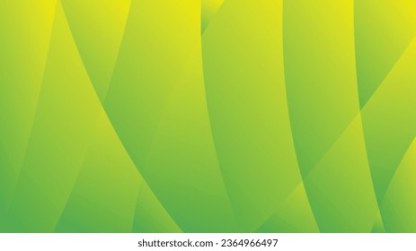 Bright green gradient polygon abstract background for brochure flyer banner template design