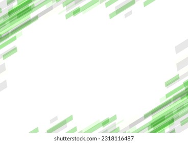Bright green modern frame background