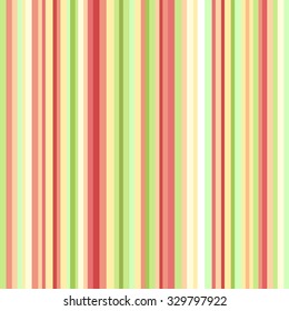 bright green red striped background on the cover and fabric