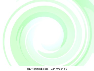 Bright green rotating wave texture background