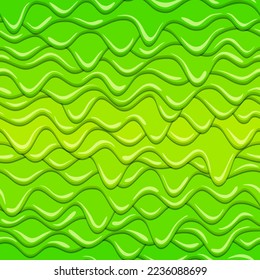 Bright green sleem seamless pattern, vector illustration.  Texture for fabric, wrapping, wallpaper. Decorative print.