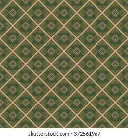 Bright green tiles