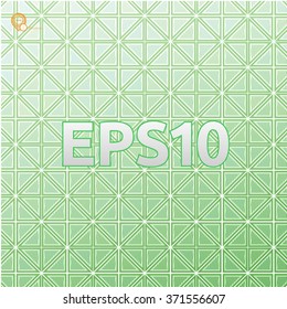 Bright Green Triangles Tiles Texture for Your Content