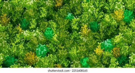 Bright green wall seamless pattern with moss texture. Vector background. Vertical garden concept for home or office. Eco scandinavian interior. Growing decorative plants. Greenery wallpaper