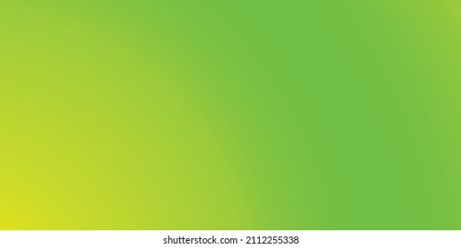 Bright green to yellow gradient background with a smooth blend, creating a vibrant and energetic abstract design perfect for modern visuals