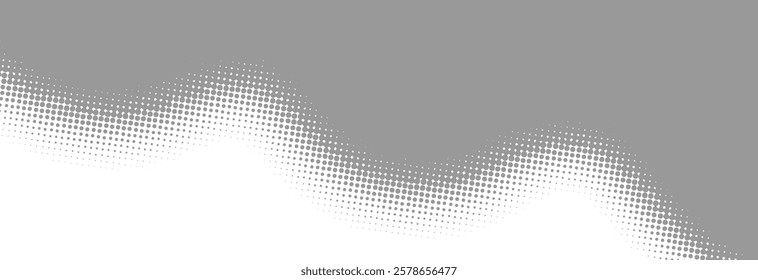 Bright grey and white pop art retro background with halftone in comics style vector illustration eps10