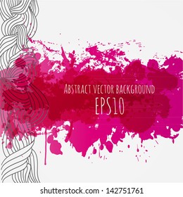 Bright grunge background for your design. Vector illustration.