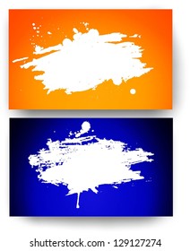 Bright grunge backgrounds. Vector illustration.