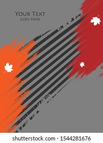 bright grungy vector background. Hand drawn elements for your design. Template for posters, brochures, reports. Eps10