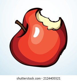 Stub de Apple. Dibujo de vectores