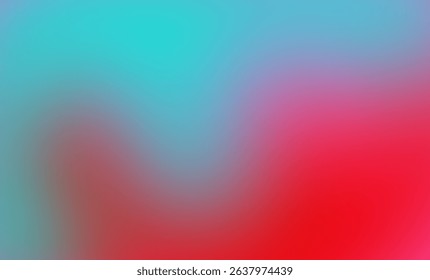 Bright and hazy gradient background with a mix of cyan, red, and magenta. Abstract, futuristic, and modern. Perfect for tech or event design.